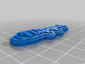 flipyns Schlüsselanhänger kundengebundene 3d print model - Mito3D