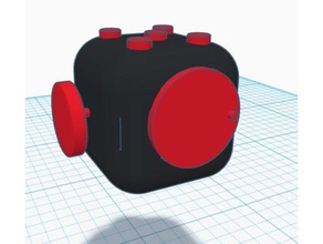 fidget cube 3d-drucken 3d print model - Mito3D