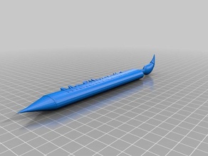 crayon pinceau L'impression 3d 3d print model - Mito3D