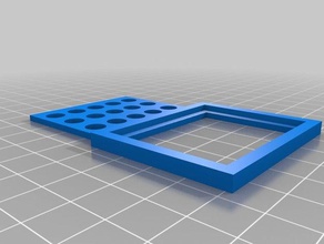 mein besonders angefertigt Kühlschrank-magnet Bild frame3 Dekor kundengebundene 3d print model - Mito3D