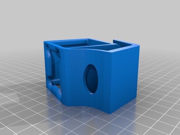 gopro sesión de montaje ajustable fija superview la cámara 3D print model - Mito3D