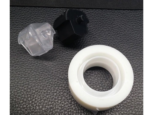 tape dispenser core replacement parts 3D print model - Mito3D