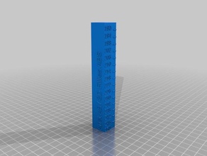 anet a8 abs temperature tower 3d printing tests customized 3d print model - Mito3D