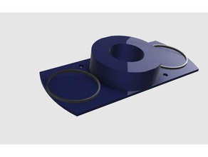 dumbbell weight extender sport & outdoors 3d print model - Mito3D