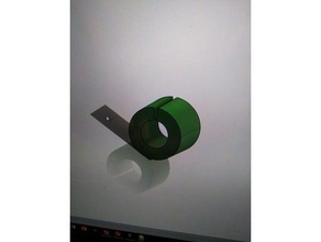 skate bearing insert 4mm shaft r c vehicles roller connection 3d print model - Mito3D