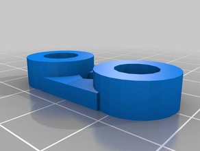 mon personnalisés printrbot lc+ axe x stabilisateur L'imprimante 3d de pièces personnalisé 3d print model - Mito3D