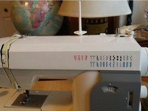 singer sewing machine reel holder 3d print model - Mito3D