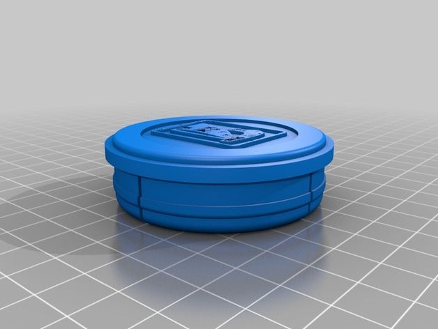 vaz logo cap cover car 3D print model - Mito3D