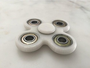 model your own fidget spinner toys & games autodesk fusion 360 hand toy 3d print model - Mito3D