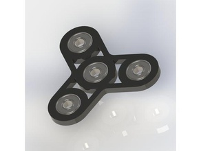 amazing fidget spinner toy diy your laser cutter engineering hand lasercut cut 3d print model - Mito3D