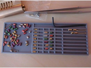 lock picking pinning matt tool holders & boxes pick picks organiser organizer 3d print model - Mito3D