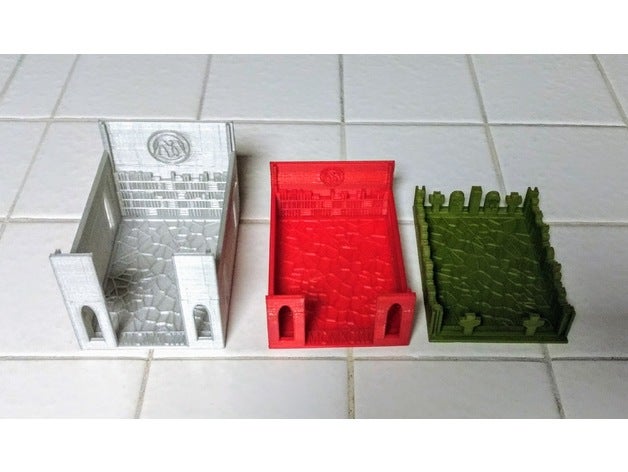 mtg commandant edh deck box jouets & accessoires de jeux la magie cueillette 3D print model - Mito3D