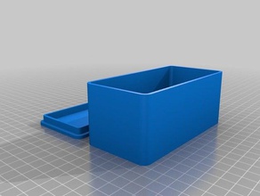 box2-120-60-50 les conteneurs personnalisé 3d print model - Mito3D