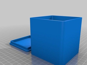 box2-80-80-80 containers customized 3d print model - Mito3D