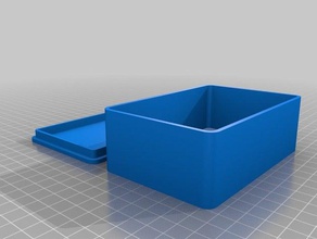 box2-120-80-40 recipientes personalizado 3d print model - Mito3D