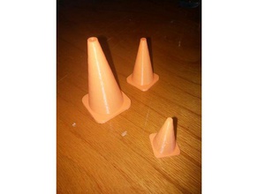 rc cone de trânsito r c veículos hobby 3d print model - Mito3D