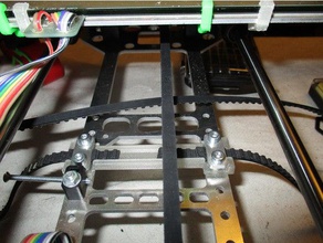 k8200 x tendeur axe L'imprimante 3d de pièces courroie 3drag velleman des abscisses 3d print model - Mito3D
