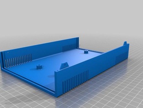 meine angepasste ultimate box makerox Metall-Boden 2 - Elektronik kundengebundene 3d print model - Mito3D