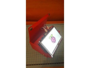 raspberry pi 5 touch-display box computer 3d print model - Mito3D