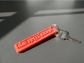 die antwoord key holder keychains 3d print model - Mito3D