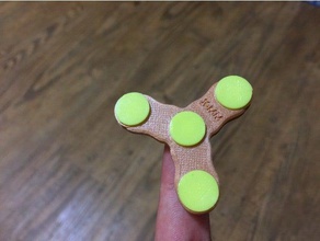 micro de mão giratório-10mm brinquedos & games fidget giratório 3d print model - Mito3D