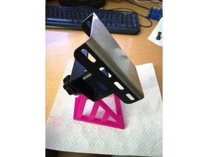 buildplate holder wanhao duplicator 7 3d printer accessories 3d print model - Mito3D