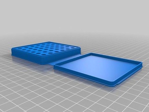 bocal caso 6x6 A impressão 3d personalizado 3d print model - Mito3D