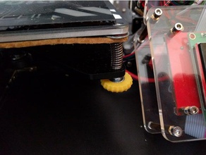 bed knob tevo tarantula 3d printer parts 3d print model - Mito3D