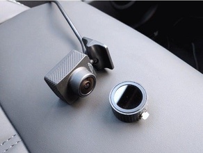 k1s dashcam polarisierender Objektiv-adapter automotive 0806 - adapter Kamera kpl filter koonlung polarisierende 3d print model - Mito3D