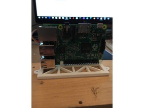 raspberry pi 2 modèle b de montage l'électronique cas 3d print model - Mito3D