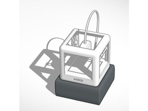 pedestal m3d micro 3d printer accessories hatchbox stand 3d print model - Mito3D
