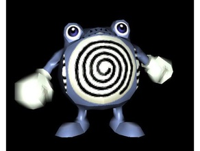 poliwhirl toy & game accessories pokemon 3d print model - Mito3D