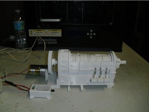 6-speed automatic transmission automotive 3d print model - Mito3D