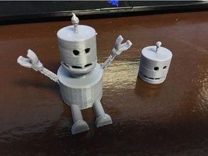 franken-bot mk1 model robots robot 3d print model - Mito3D