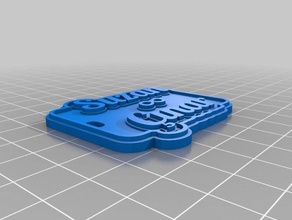 suzan hoca Anahtarlık özelleştirilmiş 3d print model - Mito3D