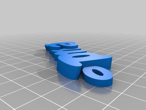 tomas llavero i portachiavi su misura 3d print model - Mito3D