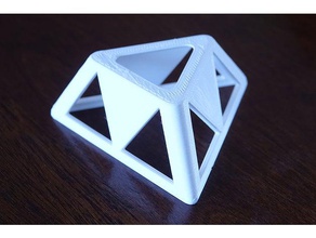rcp cube stand dueling tetra puzzles puzzle rubiks twisty 3d print model - Mito3D