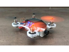 qx 90 marco r c vehículos los drones drone racer de carreras eachine qx90 el fpv mini quadcopter quadrocopter 3d print model - Mito3D