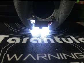 2 led light illuminator tevo tarantula 3d printer accessories leds holder 3d print model - Mito3D