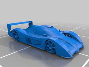 toyota gt-one i veicoli auto la formula gt one uno 3d print model - Mito3D