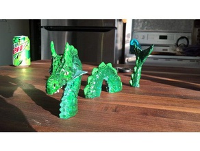 serpente di mare sculture 3d print model - Mito3D