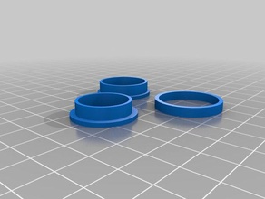 il mio personalizzato fidget spinner anello anelli su misura 3d print model - Mito3D