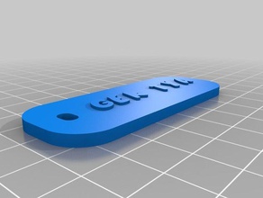 gek ty a' organización personalizado 3d print model - Mito3D
