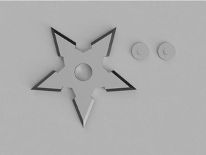 star fidget spinner toys & games figet ninja toy 3d print model - Mito3D