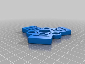 minecraft steve fidget spinner - wingnut2k toys & games hand toy 3d print model - Mito3D