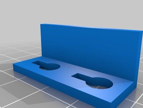 kaizen foam bracket diy two second lean clips cool desk organisation mounting pla smart useful 3d print model - Mito3D