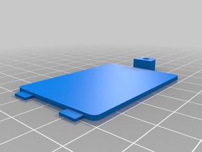 robosapien Fernbedienung Batterieabdeckung Batterie-Abdeckung controller remote - Spielzeug 3d print model - Mito3D