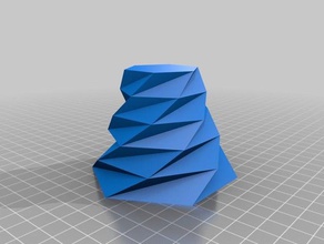 vissé tour L'impression 3d art fractal les mathématiques obj 3d print model - Mito3D