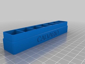 caja calvario de l'organisation personnalisé 3d print model - Mito3D