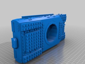 lego réservoir de type 4 coque 3d print model - Mito3D